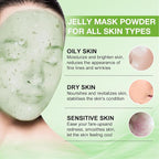 Jelly Mask for Facials Professional, Hydrating & Moisturizing Peel-Off Natural - Image 2