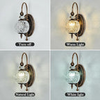 Piepooye Vintage Bronze Wall Sconce - Image 3