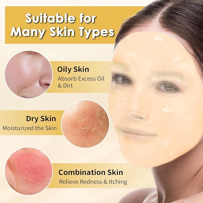 Pjordo Powder Jelly Mask for Facials Professional, Peel Off Facial Mask for - Image 4
