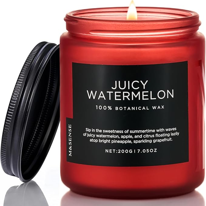 M&SENSE Juicy Watermelon Scented Candles by MSENSE