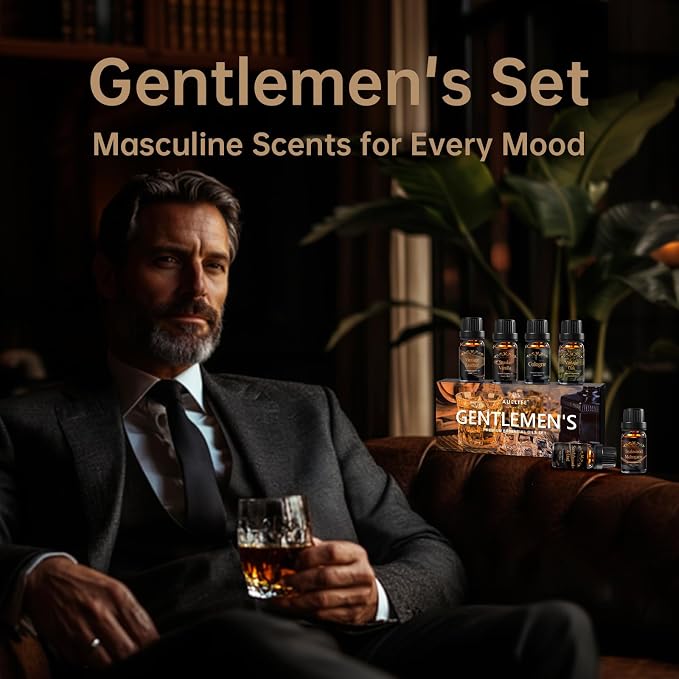 Men Essential Oils Set for Diffuser, Father's Day Gift for Men - Image 7