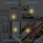 Night Light for Kids Girls Boys, Romantic Couple Cats Under Moon LED Night - Image 7