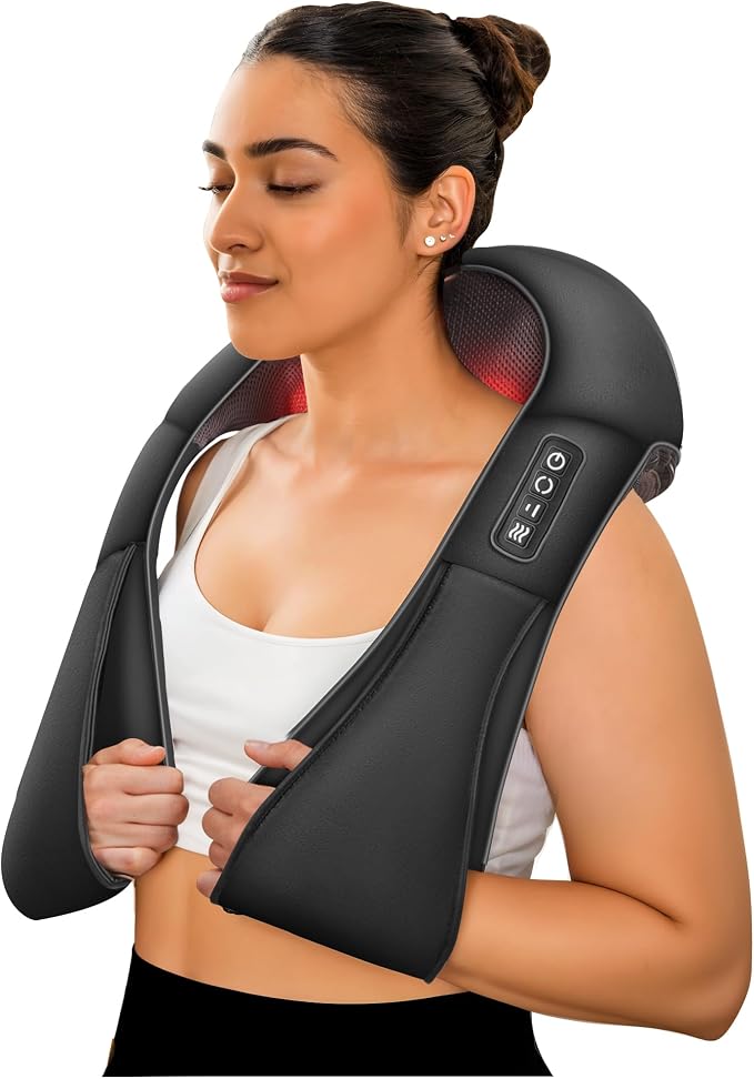 COMFIER Shiatsu Neck and Shoulder Massager, 2025 Christmas Gifts by COMFIER