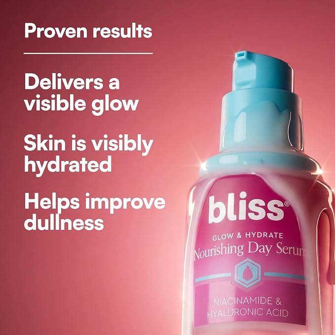 Bliss Glow & Hydrate Serum – Niacinamide + Hyaluronic Acid Face Serum - Image 2