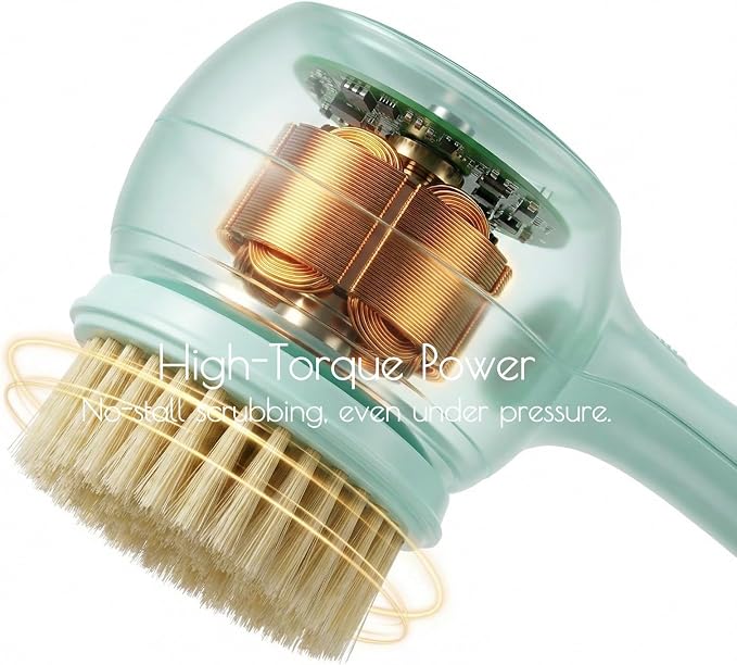 Electric Dry Brushing Body Brush - Image 7