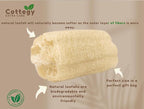 Premium Exfoliating Loofah Gloves – Natural Egyptian Loufa Sponge Body Scrubber - Image 8