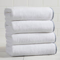 Great Bay Home Blue/White Bath Towel Set by GreatBayHome