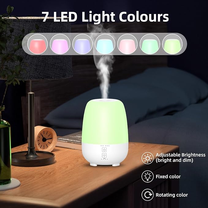 SPLITSKY 150ML Cordless Essential Oil Diffuser, Built-in 6000mAH Rechargeable - Image 8