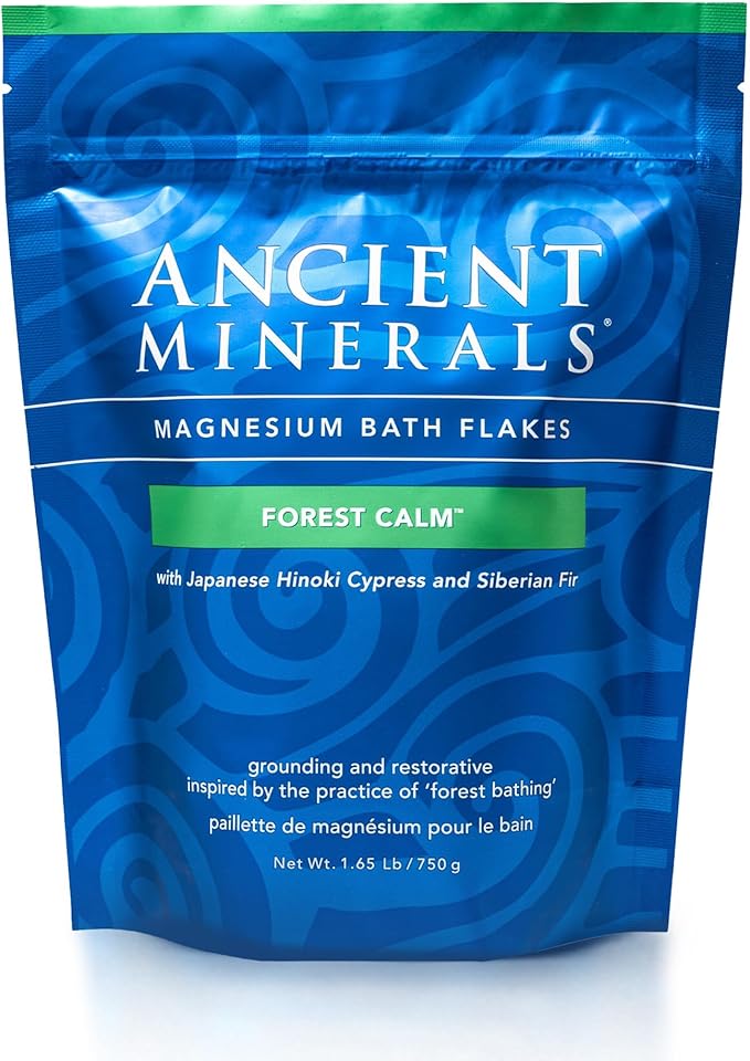 Ancient Minerals Magnesium Bath Flakes Forest Calm by ANCIENTMINERALS