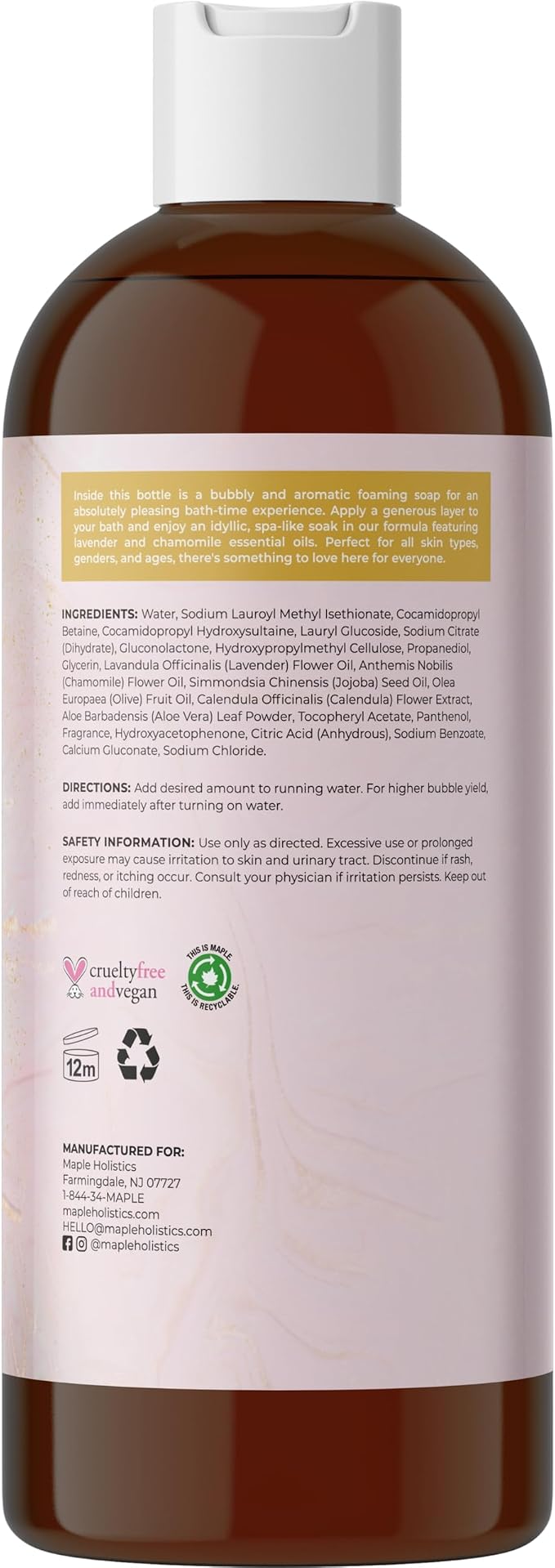 Luxurious Lavender Bubble Bath for Women - Image 4