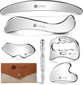 6-in-1 Stainless Steel Muscle & Fascia Scraper Tool Set, by Unknown
