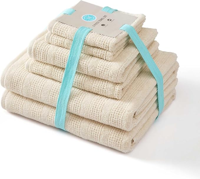 Martha Stewart - Bath Towels, Soft & Absorbent 100% Cotton Towels, Solid 500 GSM - Image 3