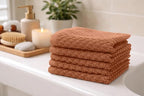 COTTON CRAFT Waffle Weave Wash Cloth - Image 2