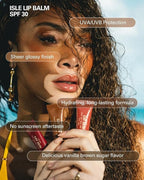 Cay Skin Isle Lip Balm SPF 30 – High Shine, Hydrating + Sheer Lip Gloss in - Image 2