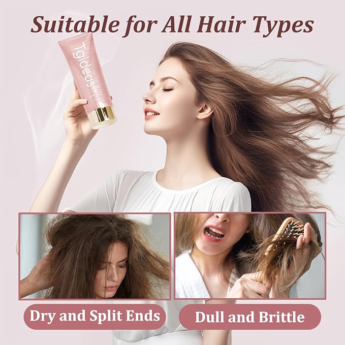 Tgideas Smooth Hydrating Hair Mask， Strengthening Shampoo ， - Image 3