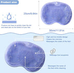1 Pcs Shower Back & Foot Scrubber, Wall Mounted Back Scrubber Silicone Bath - Image 6
