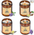 WEMEET Scented Candles Set, 4 Pack Aromatherapy Candle by WEMEET