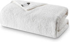 SEMAXE White Bath Towel, 100% Cotton Bath Towel by SEMAXE