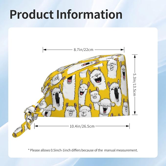 Alligator Ice Cream Working Cap, Scrub Cap - Image 5
