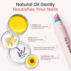 Ceramic Cuticle Oil Pusher Pen: 3-in-1 Nail Cuticle Buffer Pens - Image 5
