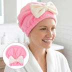 2 Pcs Hair Towel Wrap for Women, Microfiber Quick-Drying Hair Towel, Super - Image 5