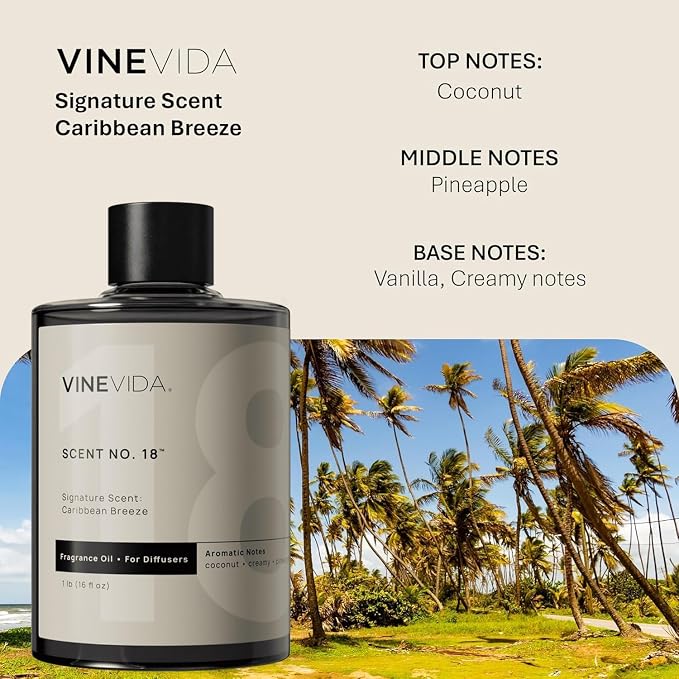 VINEVIDA Caribbean Breeze Fragrance Oil - Image 2