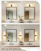 Modern Black Wall Sconce, HWH Up and Down Indoor Sconces Wall Lighting - Image 4
