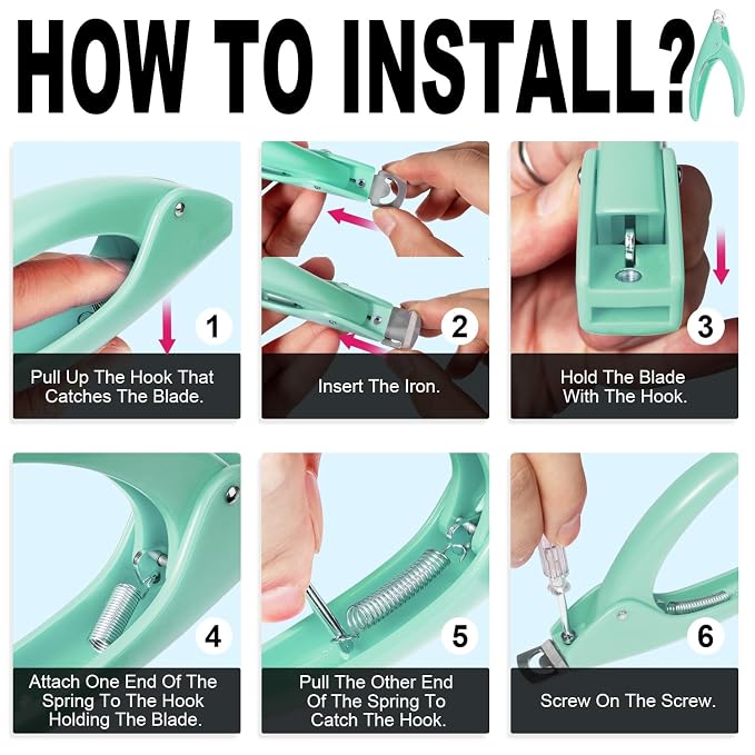 Green Adjustable Nail Clippers - Image 7