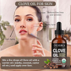 Organic Clove Essential Oil – 100% Pure, USDA Certified Clove Bud Oil - Image 4