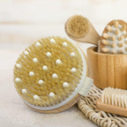 Bamboo Dry Body Brushes, Dry Body Scrubber - Image 6