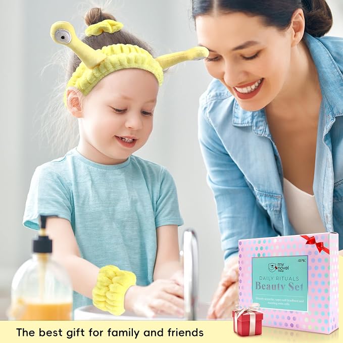 Face Wash Headband, Skincare Wrist Bands - Image 7