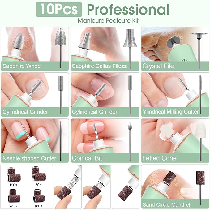 Cordless Electric Nail Drill - Image 7