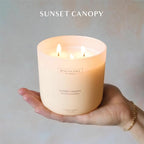 Patchouli & Ebony – Benevolence LA 3-Wick Fall Scented Candle - Image 2
