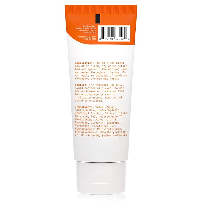 Carpe Sweat Absorbing Hand Lotion, A dermatologist-recommended smooth lotion - Image 6