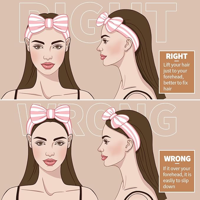 Teenitor Makeup Headband, Spa Headband - Image 7