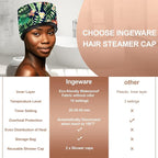 Heat Cap for Deep Conditioning, Ingeware Thermal Cap for Hair Steamer Cap for - Image 6