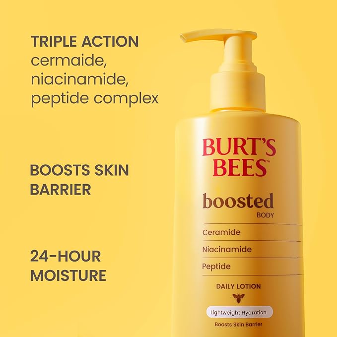 Burt's Bees Boosted Body Lotion, - Image 2