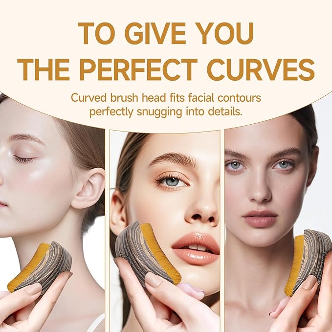 Lymphatic Contour Face Brush 2 Pack, - Image 4