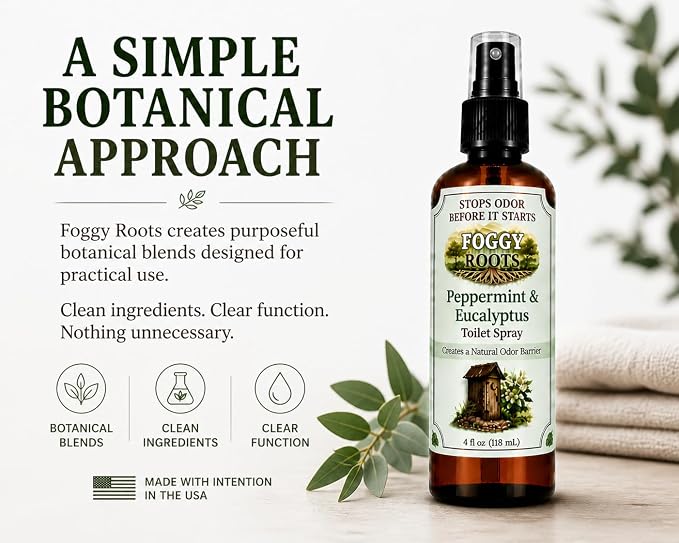 Peppermint & Eucalyptus Pre-Toilet Spray – Stops Odor Before It Starts - Image 5