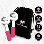 Ice Globes for Facials | Unbreakable Steel Cooling Roller | Cryo Sticks for - Image 4
