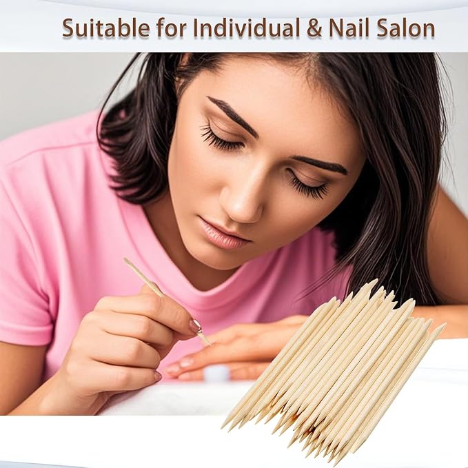 GOLD HONEY 360PCS Cuticle Pusher Wood in Boxed - Image 9
