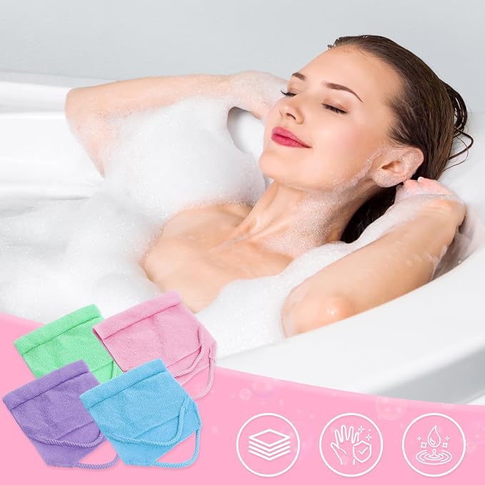 4Pcs Exfoliating Back Scrubber - Image 3