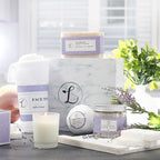 Spa Gift Set 100% Natural, Gift Box Includes: Bath Bomb, Bath Salt, Hand Soap - Image 4