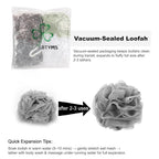 BTYMS Bath Sponge Shower Loofahs 60g Mesh Pouf Bath Scrunchies Body Wash Puff - Image 5
