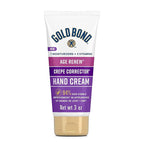 Gold Bond Age Renew Crepe Corrector Hand Cream, Replenishing & Smoothing Formula by GoldBond