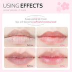 AKARY Sakura 10 Pieces Hydrating Lip Mask, Lip Sleep Mask Collagen Crystal Lip - Image 8