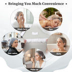 Qianyu 100 PCS Disposable Shower Caps and 100 PCS Earmuffs - Image 6