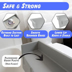 Tub Topper® Bathtub Splash Guard & Bath Shelf - Image 6