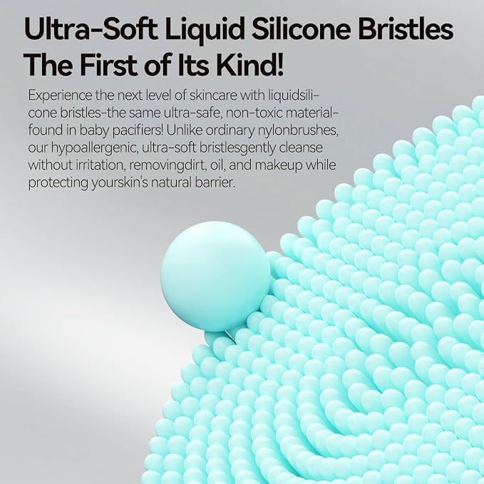 Rechargeable Silicone Facial Cleansing Brush - Image 6