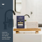 Cremo Exfoliating Body Bar for Men, Palo Santo Scent, Cleanses and Hydrates Skin - Image 3